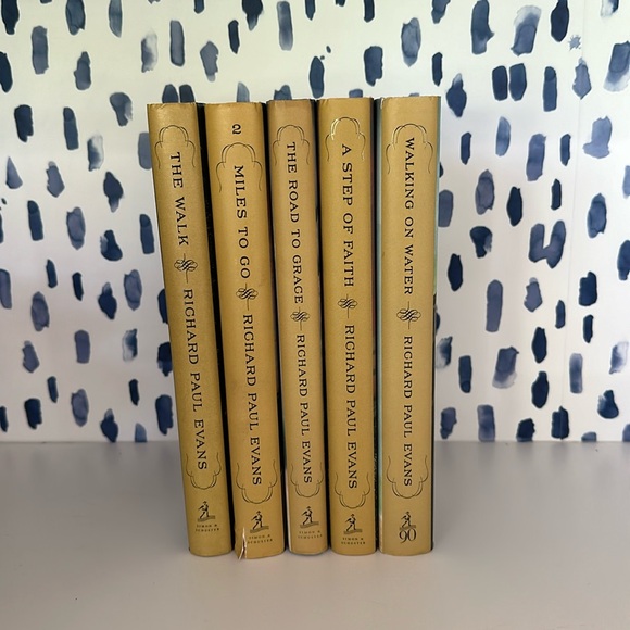 5-Richard Paul Evans Books-The Walk Series - Picture 2 of 7